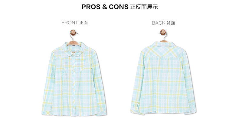 Chemise fille à manche longue - Ref 2088530 Image 12