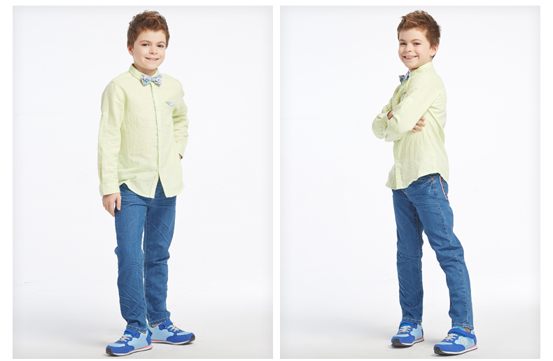 Chemise garcon à manche longue - Ref 2073369 Image 14
