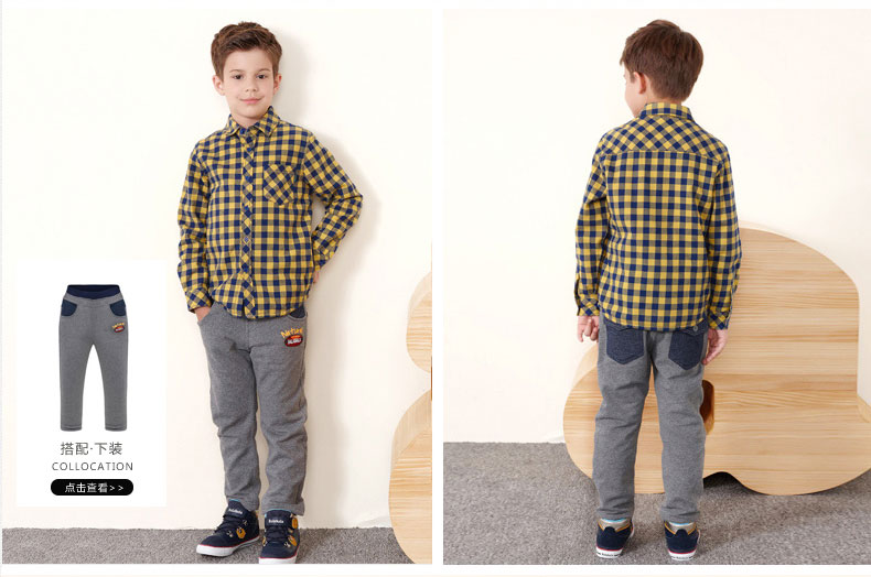 Chemise garcon à manche longue - Ref 2074418 Image 30