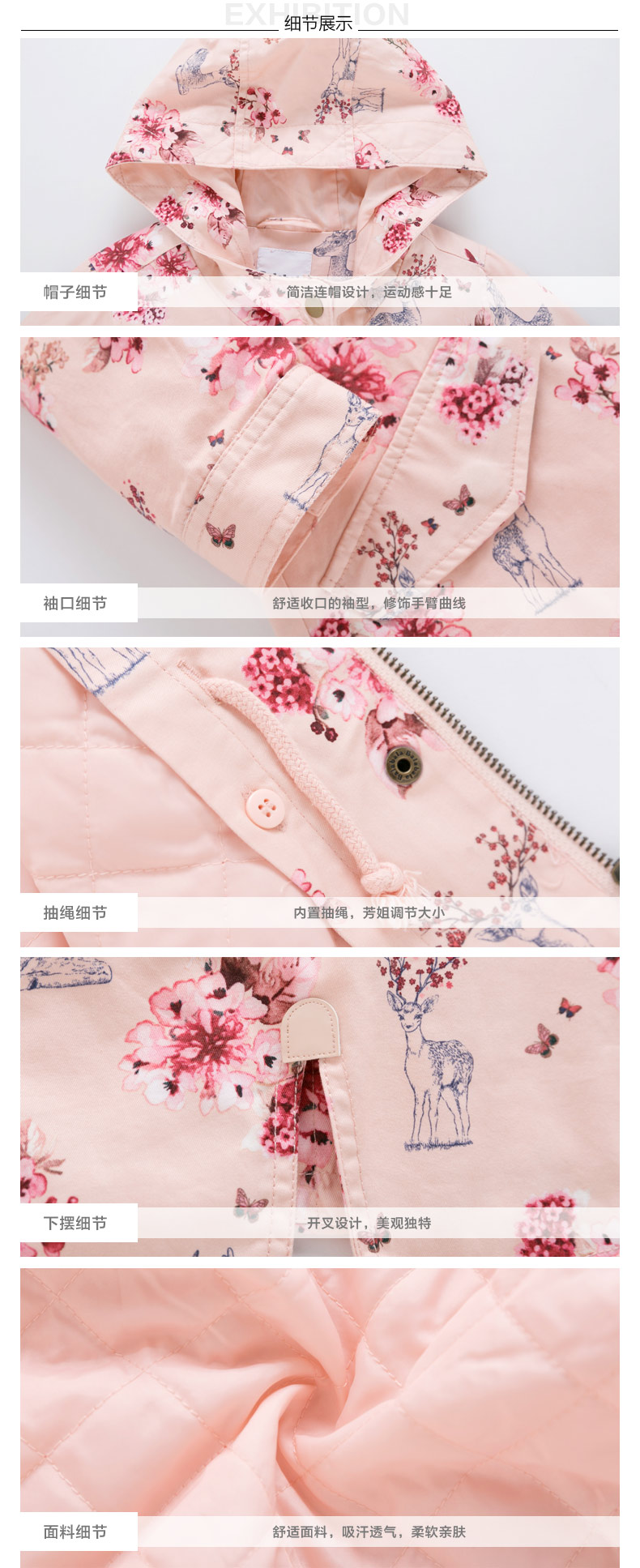 Manteau pour fille - Ref 2162568 Image 17