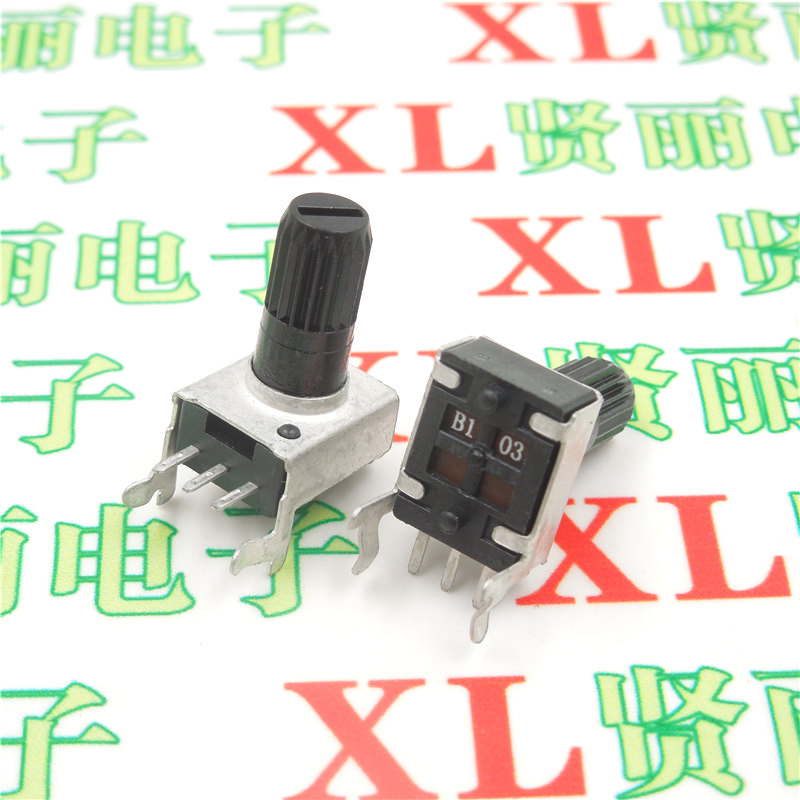 RV0931 potentiometers B10K B10K B103 10K 10K side tone with bracket handle length 12 5mm
