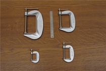  High-grade aluminum alloy G-shaped clip woodworking clip