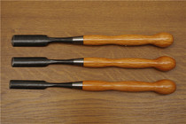  Japan imported chisel five hundred collections of ultra-long handle curved wooden chisel