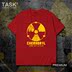 TASK Chernobyl tai nạn Chernobyl sắc nét in mùa hè áo thun nam và giản dị tưởng niệm nửa ống tay áo áo sơ mi nữ 