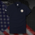 Thể thao TASK USA USA nam Lập Polo Shirt quốc gia Đội bóng ngắn tay áo T-Shirt 