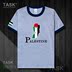 TASK Palestine Quốc Bản đồ bông ngắn SleeveT T-Shirt Phong trào nam và nữ Tops Tide 50 