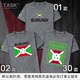 TASK Burundi Burundi đội tuyển quốc gia bông wearfootball ngắn tay áo thun nam và nữ của t-shirt sweaned nửa tay áo mùa hè váy