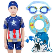 Đồ bơi trẻ em một mảnh Siêu nhân 4 đồ bơi trẻ em 3-5 tuổi 67 bộ đồ bơi 8 đồ bơi 9 học sinh tiểu học 10 tuổi