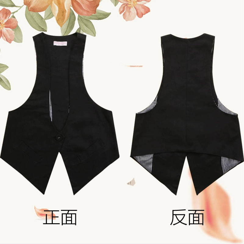 2021 mùa xuân và mùa thu mới thời trang tất cả các trận đấu mỏng cotton áo vest nữ áo khoác vest phụ nữ màu đen phù hợp với áo vest nhỏ - Áo vest