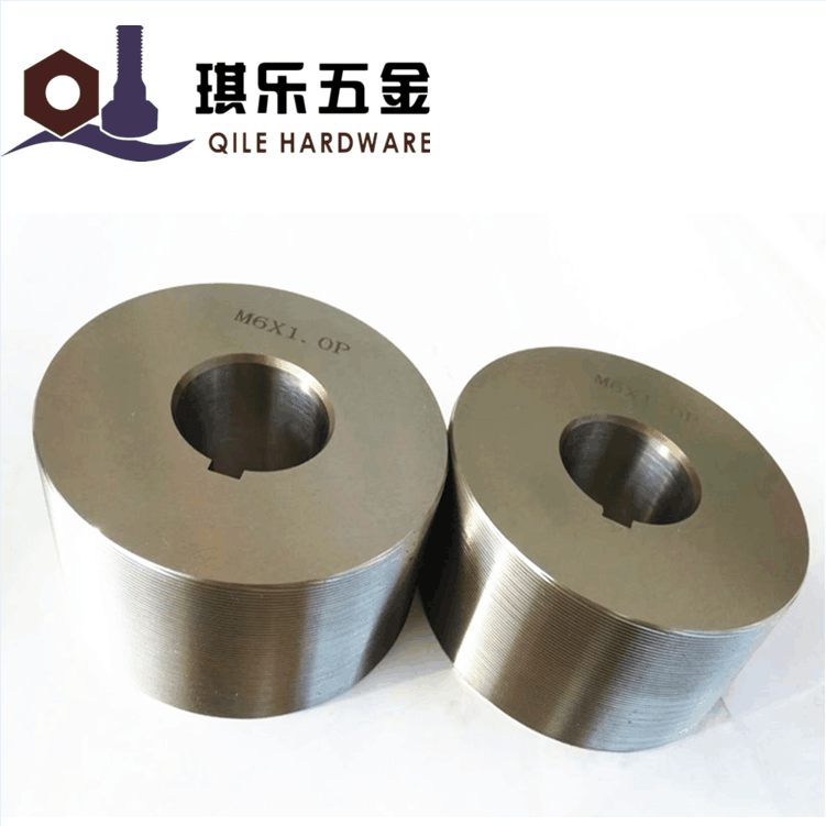 Car tooth mold 54 holes 80 thick M4-M36 standard thread rolling wheel rolling tooth wheel rolling gear knurling wheel