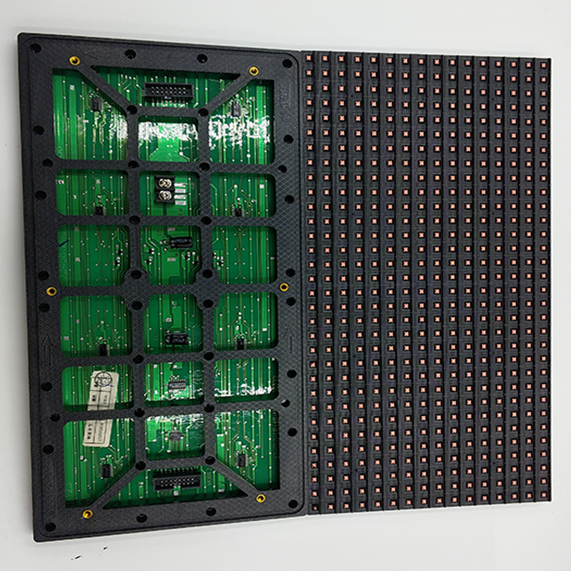 Kuang Tong P10 Outdoor Monochrome Table Sticker Single Red Waterproof Full Outdoor LED Display Screen Door Head Screen Sticker