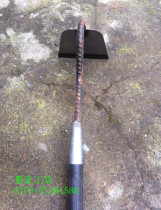 Planting flowers and vegetables gardening small nail rake iron rake wide mouth small hoe weeding Palladium iron barb