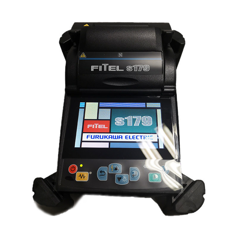 Furukawa S179+Fitel Fast Fusion Splicer Single-Core Automatic Fiber Optic Splicing Machine with Optional Chinese and English Languages, S327 Cleaver