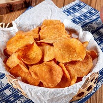 Crispy sweet potato chips 500g sweet potato chips non-fried sesame sweet potato chips carbon baked potato chips snacks 250g bag