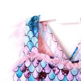 Наряд маленькой принцессы, купальник для девочек, 2020 года, в западном стиле