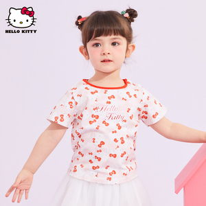 【HelloKitty】女童短袖t恤夏装