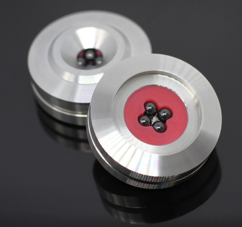 Stainless steel ceramic dissipative shake-proof foot nail fever CD machine HIFI bookcase floor speaker damping