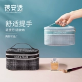 Портативная вместительная и большая косметичка для путешествий, коробка для хранения