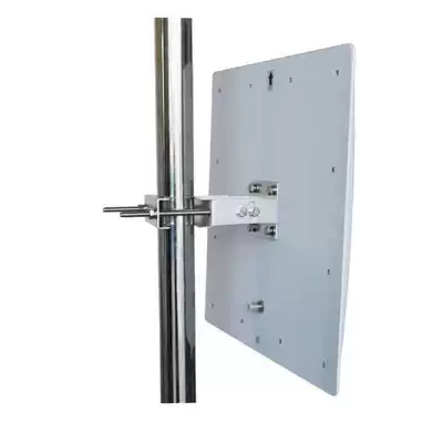 RFID UHF 900MHz with clip 45*45 large gain 12dBi waterproof circularly polarized reader antenna