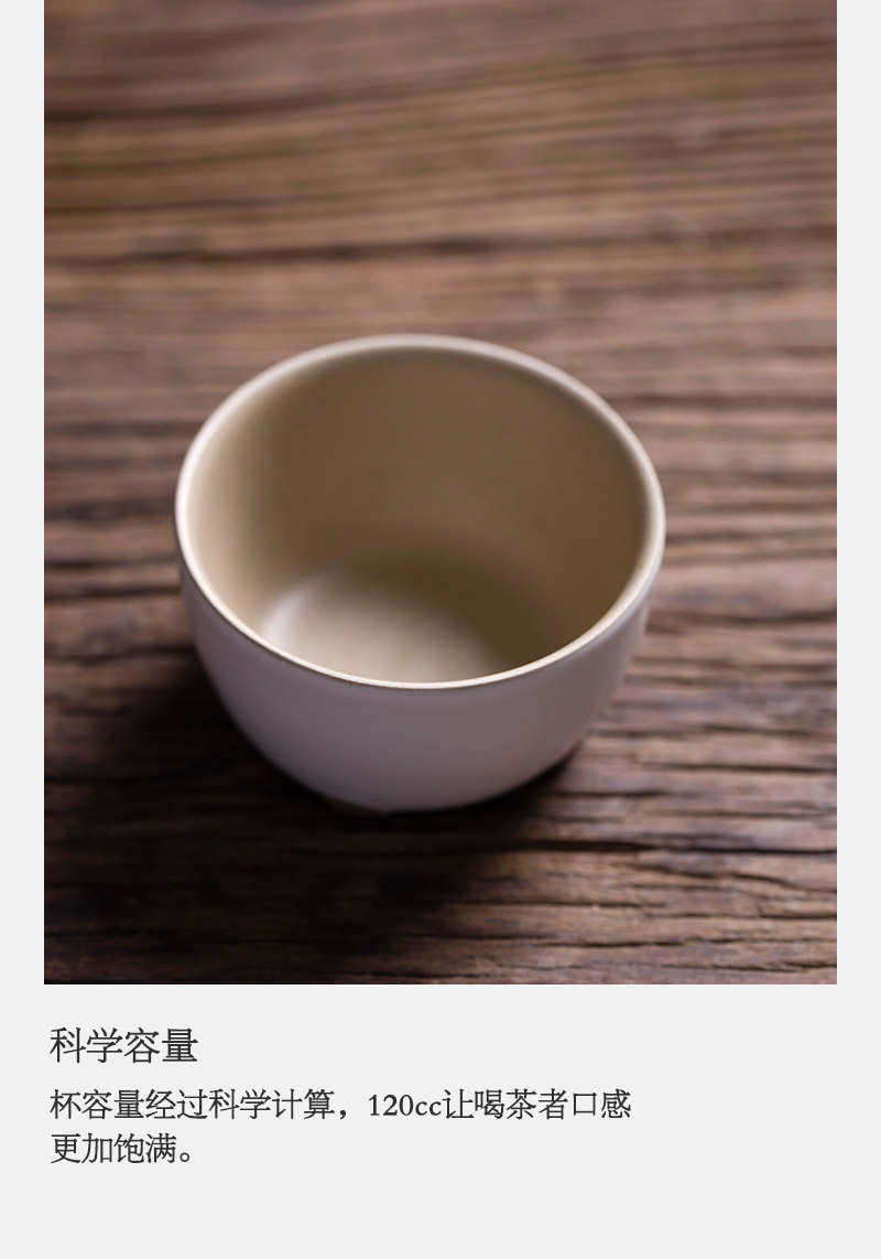 Wan Yu Tang Bộ ấm trà bằng gốm Một ấm trà Một tách trà Panda Cup nhanh tách trà chống vảy - Trà sứ bình ủ trà
