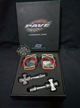 Box row Speedplay zero pave S TI cross lollipop road lock pedal