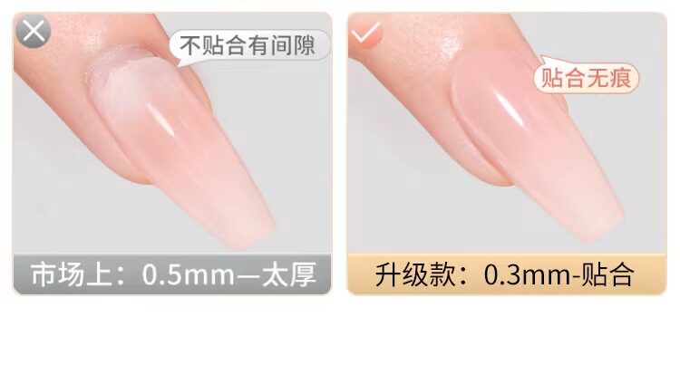 UV Curing Jelly Glue for Press On Nails Kraft Paper - Detail image 4