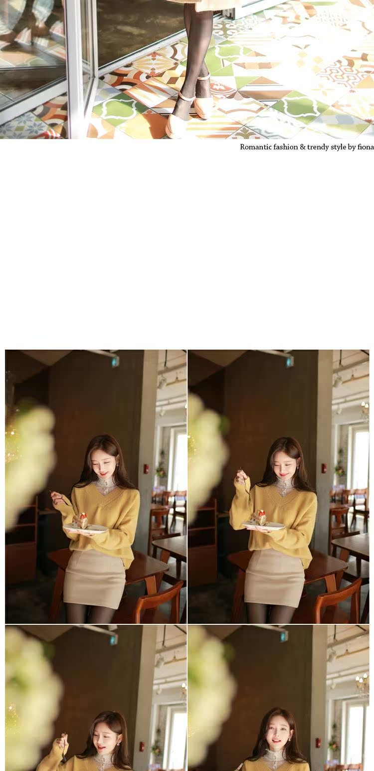 Mùa thu đông 2018 mới của phụ nữ Hàn Quốc mua phiên bản Hàn Quốc của những chiếc áo khoác len dài cashmere bằng len cao cấp - Áo Hàn Quốc áo khoác dáng dài nữ
