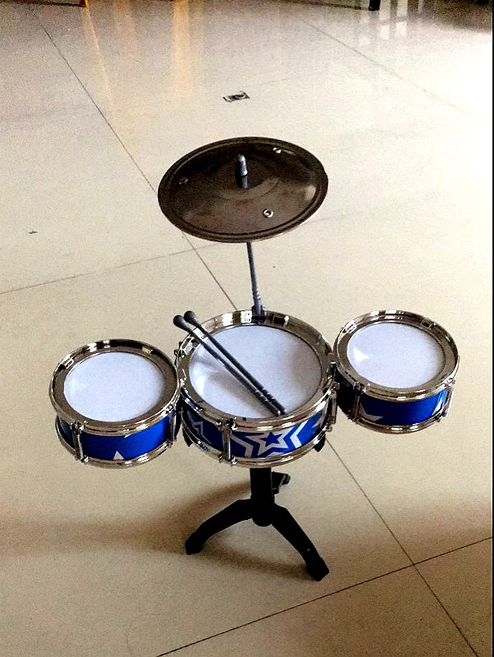 Nhạc cụ trống nhỏ của Musen Children trống jazz đánh đồ chơi âm nhạc phù hợp cho các sản phẩm mới 3-12 tuổi - Nhạc cụ phương Tây giá đàn nguyệt