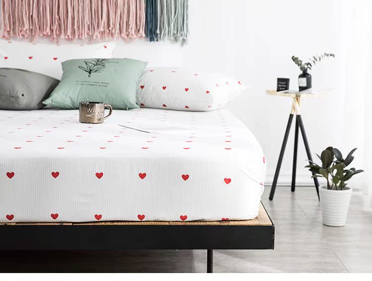 doanh nghiệp giường cotton in bông tươi nhỏ nắp bảo vệ 1,2m khăn trải giường bedspread Simmons 1.8m bộ 1,5 mat - Trang bị Covers Ga chun và ga phủ