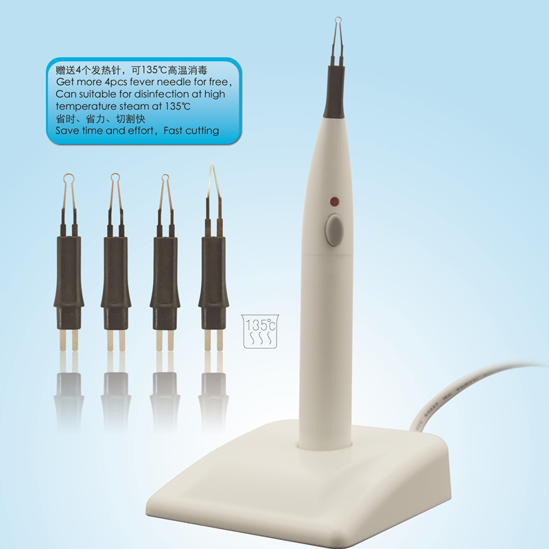 Gut glue cutter, gutta-percha tip cutter, cutter gutta-percha stick melter with 4 working tips