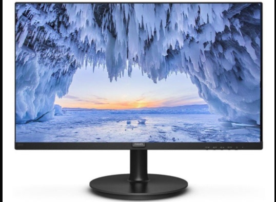 Philips 23.8-Inch 241V8/241V8L Ips 75Hz Low Blue Light Flicker-Free Display, 75Hz, Wall-Mountable