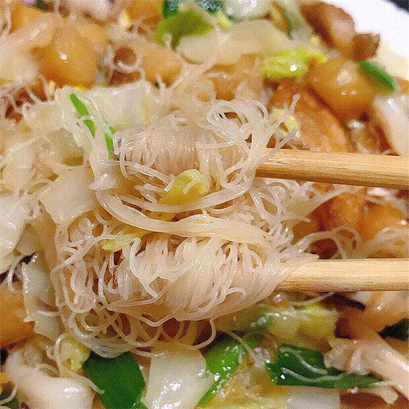 5 pieces of Fujian specialty Fuqing handmade millet powder vermicelli dry rice noodle is not smashed, convenient fast food 2 catties in bulk