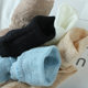 Buy 4 pairs of Japanese style spring, autumn and summer thin forest style literary women's cotton and linen hollow loose heap mid-tube socks