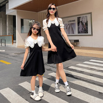 Pro-sub-loaded summer dress lace floral lace floral dress Summer ocean snow spinning with dress 2022 New tide Fancy Fried Street