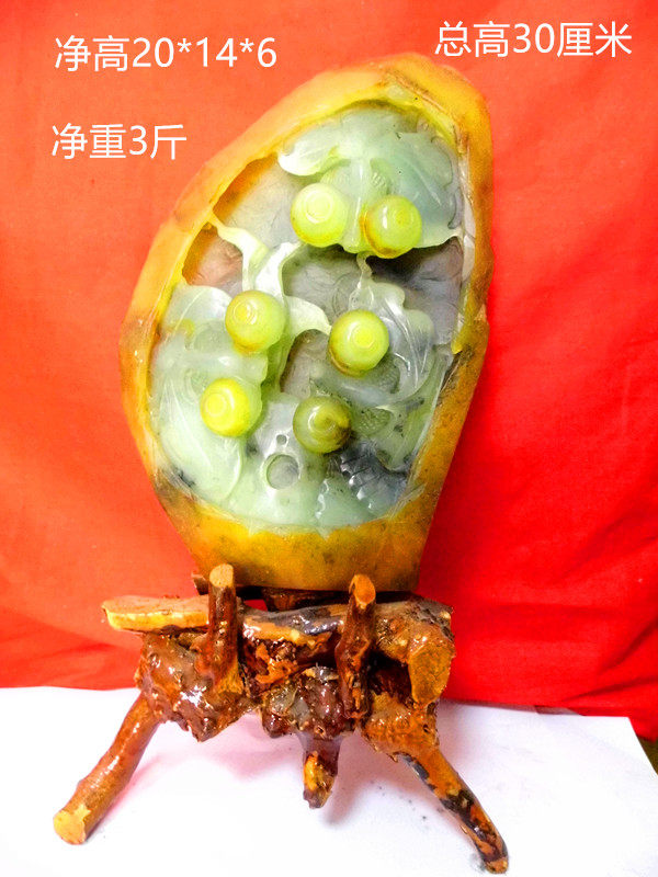 Natural Xiuyu raw stone carving pieces ornamental stone strange stone jewelry jade ornaments