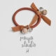 Park Yu Korea phụ kiện tóc đơn giản và đẹp màu caramel màu tóc vòng handmade tóc dây cao su ban nhạc cao su ban nhạc hoa đội đầu