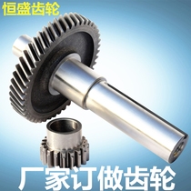Factory processing custom-made spur gear worm gear synchronous wheel small rack metal pinion reduction gear customization