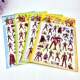 S7 New Bubble Stickers ຂະຫນາດໃຫຍ່ Dress Up Ultraman Cartoon Stickers ເດັກນ້ອຍອະນຸບານຂອງລາງວັນແລະສະຕິກເກີສັນລະເສີນ