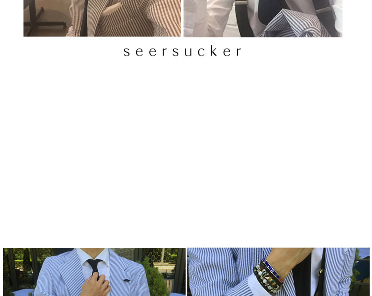 Costume homme en chanvre pour été - Ref 1563479 Image 32