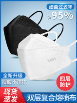 Spot quick release KN disposable 95 fish type 3D three-dimensional willow leaf type high-value women and men trendy new fashion version breathable