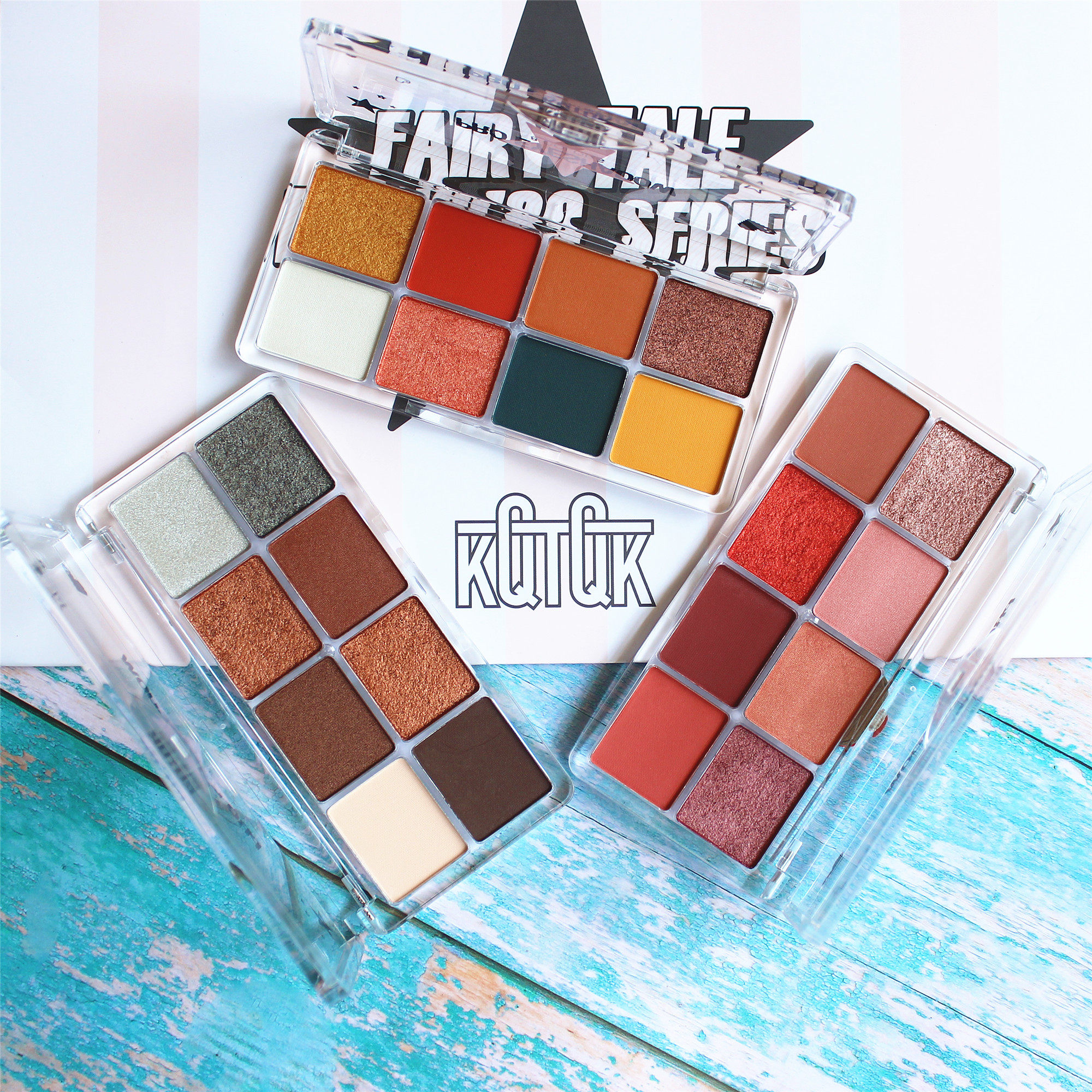 Halal Bin Special Price Teenage Girl Kuku Han Social Eight Color Eye Shadow Disc Portable Orange Sodas Earth Fall Day Rose