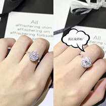 Personality small crowdLight Extravagant Independent Designer Money Sparkling Pearl Ring Finger Ring Finger Ring Quality Minima No Collision