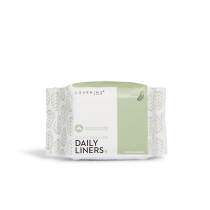 Australian Lovekins Womens Ultra-thin Breathable Cotton Napkin Pads 18 Pieces