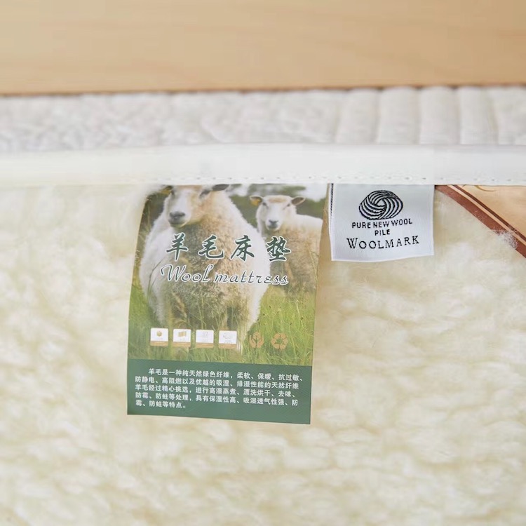 [nệm bọ cạp] 100% len bọ cạp Úc nguyên chất nệm ấm và thoải mái - Nệm nệm ngủ