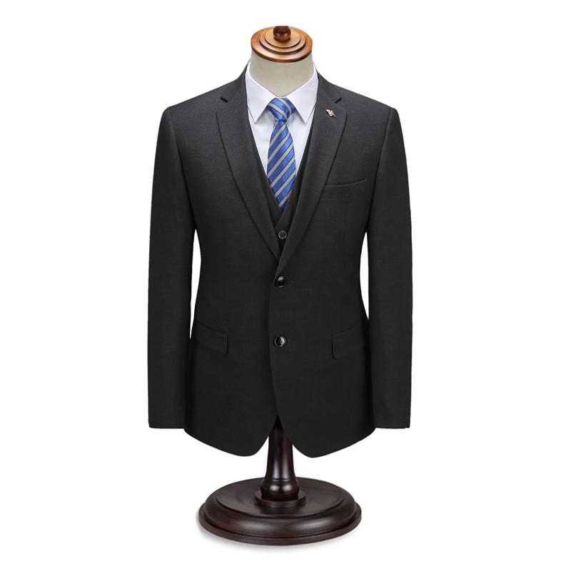 Bộ đồ len nam phù hợp với doanh nghiệp chuyên nghiệp Bộ đồ vest nam phù hợp với ba bộ váy cưới chú rể quần sooc nam