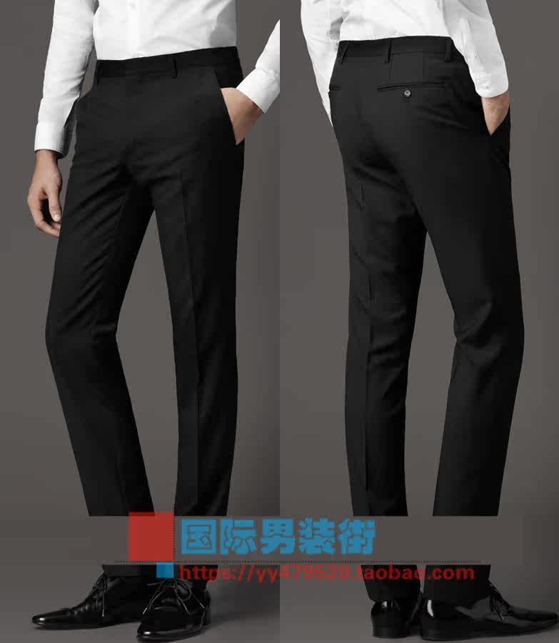 Pantalon serré pour jeunesse en laine - Ref 1470693 Image 8