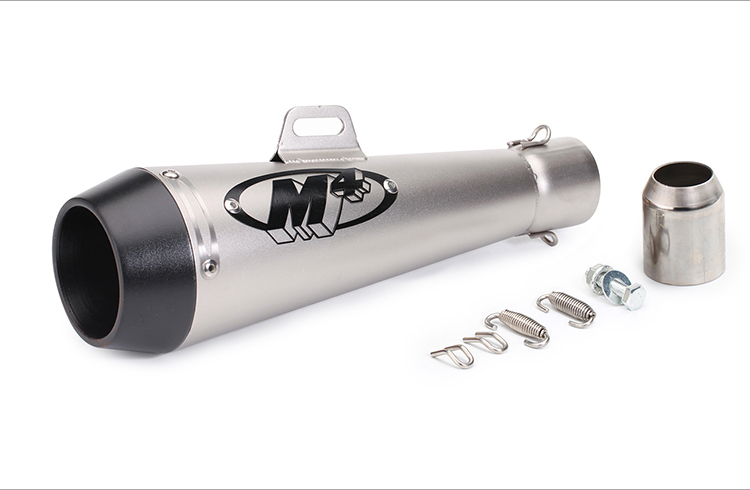 Xe máy sửa đổi ống xả M4 xe thể thao Huanglong 600 chân trời Kawasaki phân khối lớn chiên ống xả đường phố phổ quát - Ống xả xe máy 	pô e xe máy