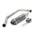 Xe máy sửa đổi gsxr150 phần trước bằng thép không gỉ kết nối đầy đủ phần ống xả thẳng Tianzhu ống xả hình lục giác nhỏ - Ống xả xe máy ống xả xe máy Ống xả xe máy