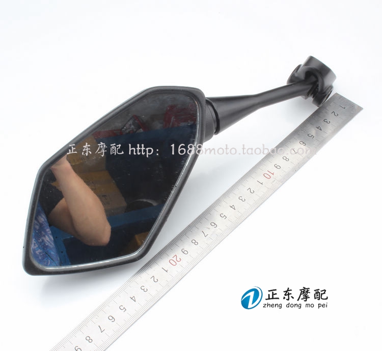 Gương xe máy thể thao Horizon gương chiếu hậu sửa đổi chạy simo gương gương gương giá - Xe máy lại gương kiếng xe vario