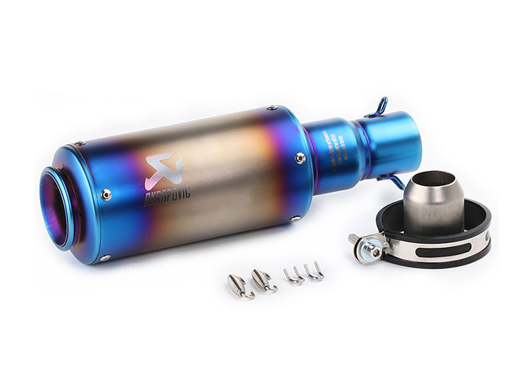 Xe máy sửa đổi ống xả xe thể thao Kawasaki Huanglong 600 thùng phân khối lớn Tianzhu ống xả phổ quát - Ống xả xe máy pô xe super dream chính hãng